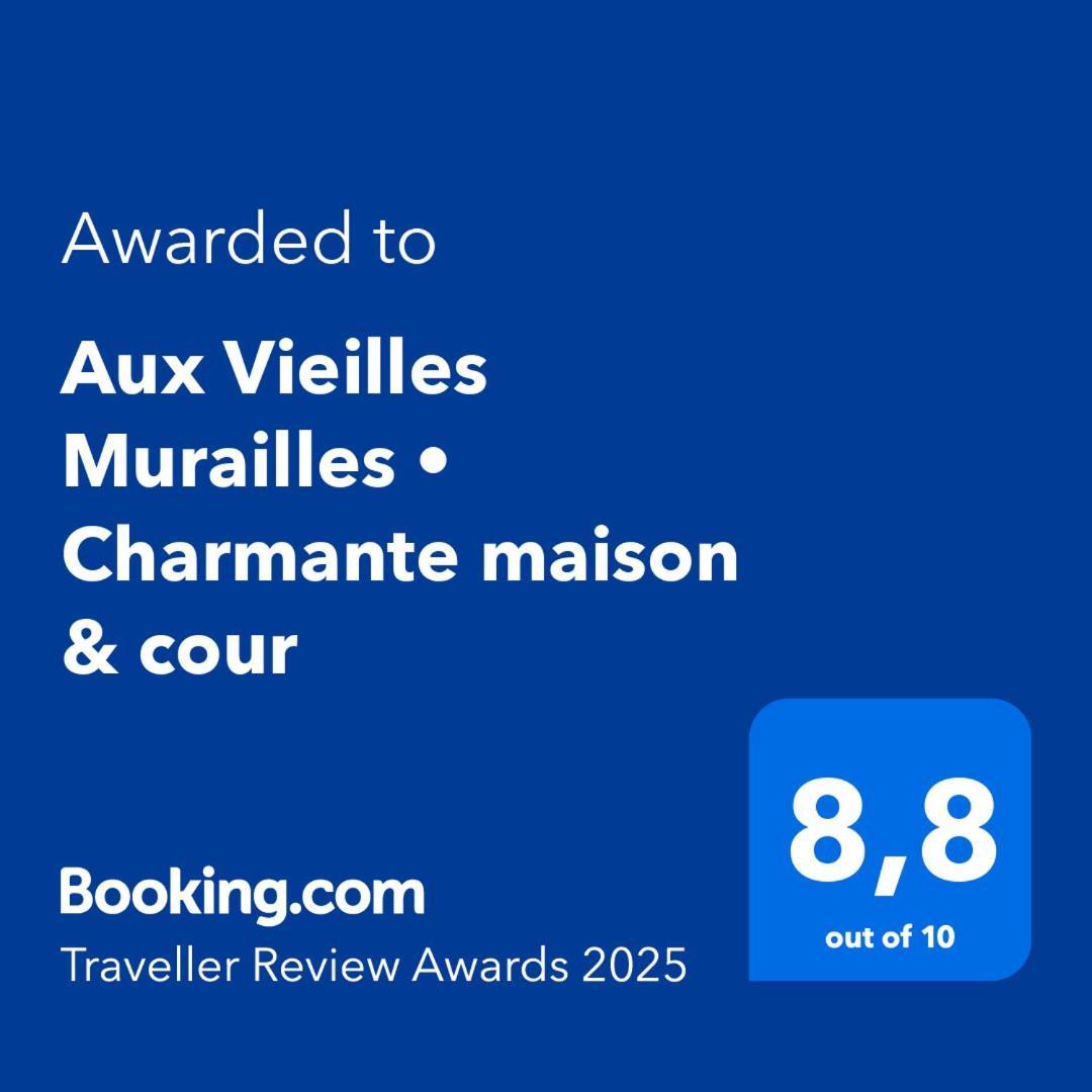 Aux Vieilles Murailles • Charmante Maison & Cour Morlaix Eksteriør billede